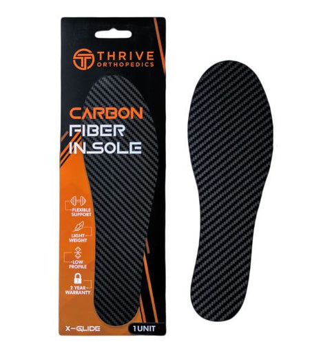 X-Glide Flexible Carbon Fiber Insole by Thrive Orthopedics